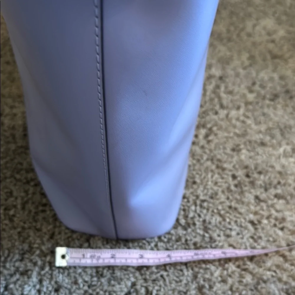 kate spade Lilac Leather Tote with Gold Logo